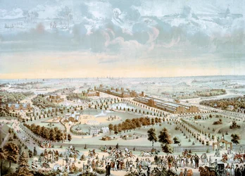 Exposição Internacional de 1876 realizada em Filadélfia, Pensilvânia, EUA, 1876