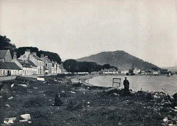 Inveraray - A cidade e a colina de Duniquoich, 1895