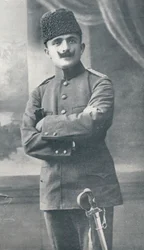İsmail Enver Paxá, Enver Paxá 1881-1922, oficial militar otomano, c. 1914