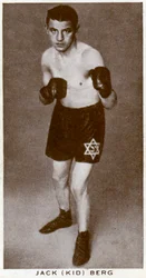 Jack Kid Berg, pugilista inglês, 1938