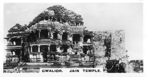 Templo Jain, Gwalior, Índia, c1925