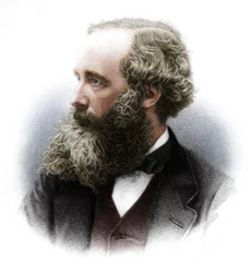 James Clerk Maxwell 1831-1879, físico teórico escocês, 1882