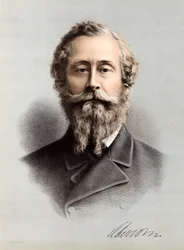 James Hamilton, 1º Duque de Abercorn 1811-1885, cortesão e estadista britânico, c1880