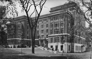 Jane Frances Brown, edifício para pacientes particulares, Rhode Island Hospital, Providence, 1922