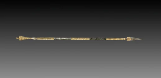 Javelin com Poignard escondido, século XIX.
