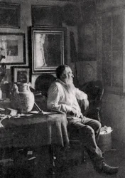 Jean-Baptiste Alphonse Karr, crítico francês, jornalista e romancista, 1889