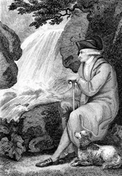 Jean-Jacques Rousseau, autor político francês, 1787