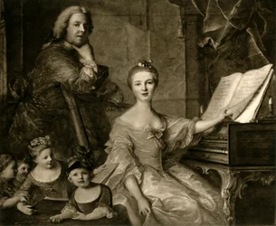 Jean-Marc Nattier e sua família, 1730-1762, 1903.