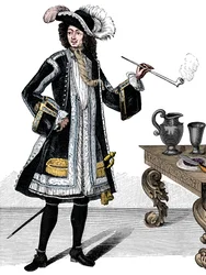 Jean Bart ou Barth 1651-1702, corsário francês, c1690s