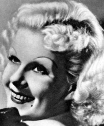 Jean Harlow, atriz americana, 1934-1935