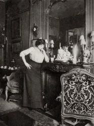 Jeanne Julia Bartet, atriz francesa, 1901