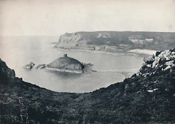 Jersey - Portelet Bay e Janvrin Island, 1895