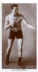 Jim Driscoll, boxeador galês, 1938