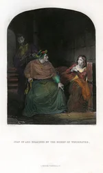 Joana d&39;Arc examinada pelo Bispo de Winchester, 1431
