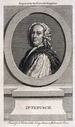 Johann Christoph Pepusch, compositor e teórico musical alemão, c 1725