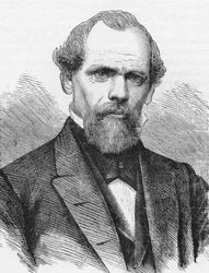 John Augustus Roebling, engenheiro civil americano, 1874