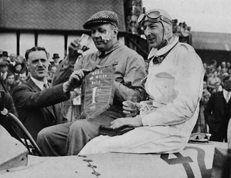 John Cobb e TE Rose-Richards, c1935, 1937