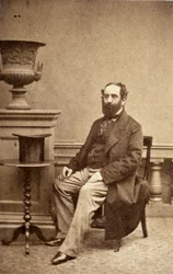 John Elliotson, médico britânico, c 1860s