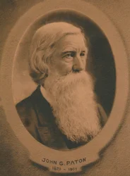 John Gibson Paton 1824-1907, missionário protestante nascido na Escócia, c1910s