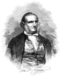 John James Audobon 1780-1851, ornitólogo e artista americano, 1852