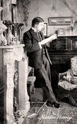 John Martin Harvey 1863-1944, ator inglês, início do século XX