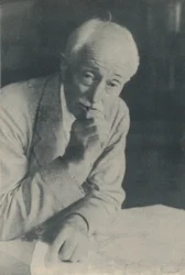 John Masefield. OM, c1950.