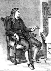 John Milton 1608-1674, poeta inglês, 1870