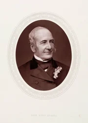 John Scott Russell, engenheiro civil e arquitecto naval escocês, c 1870s