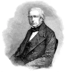 John Stevens Henslow, botânico inglês, geólogo e clérigo, 1861