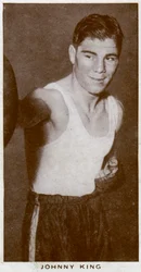 Johnny King, pugilista britânico, 1938