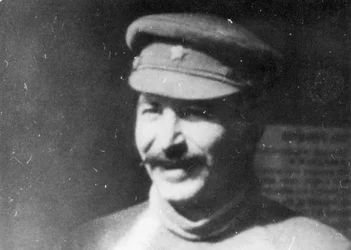 Josef Estaline, revolucionário e líder comunista soviético nascido na Geórgia, início da década de 1930