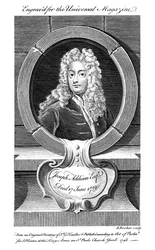 Joseph Addison, político e escritor inglês, século XIX