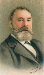Joseph Joachim, 1831-1907 Violinista, maestro, compositor e professor húngaro, 1911