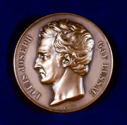 Joseph Louis Gay-Lussac, físico e químico francês, século XIX