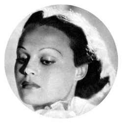 Katherine DeMille, atriz americana nascida no Canadá, 1934-1935