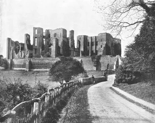Castelo de Kenilworth, Warwickshire, 1894.