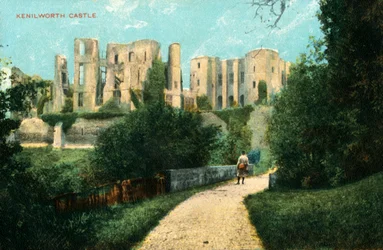 Castelo de Kenilworth, final do século XIX-início do século XX.