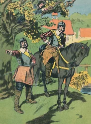 Rei Carlos no carvalho, c1907
