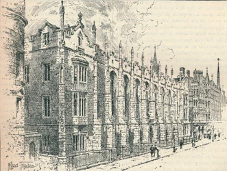 Escola King Edward VI, Birmingham, século XIX 1906