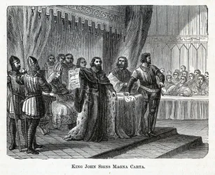 Carta do Rei João Magna Carta, 1882