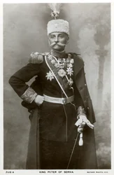 Rei Pedro I da Sérvia, c1903-c1918