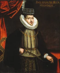 Rei Filipe III de Espanha, ca. 1590-1600.