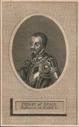 Rei Filipe II da Espanha, marido da rainha Maria I, 1793