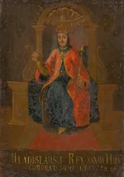 Rei Wladyslaw III da Polônia, Hungria e Croácia 1424-1444, primeira metade do século XVIII.