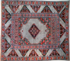 Tapete de Kis Ghiordes, otomano, Turquia