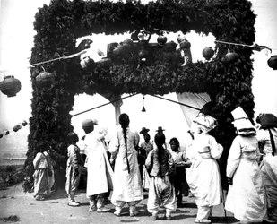 Crianças coreanas, 1900