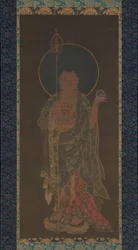 Kshitigarbha, primeira metade do século XIV.