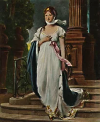 Rainha Louise 1776-1810. - Pintura de Gustao Richter, 1934.