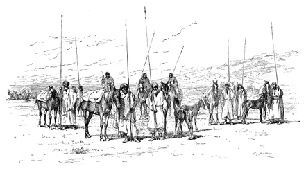 Cavalaria curda, 1895