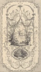 A Obra de Antoine Watteau Pintor do Rei em sua Academia Real de Pintura e Escultura..., ca. 1740.